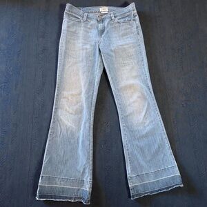 VTG Y2K Levis 544 Ultimate Lift Jeans Sz 10 Denim Flare Low Rise Flap Pockets